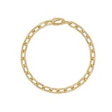David Yurman DY Madison® Chain Bracelet in 18ct Yellow Gold, 6mm - Size Medium
