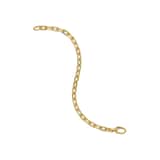 David Yurman DY Madison® Chain Bracelet in 18ct Yellow Gold, 6mm - Size Medium