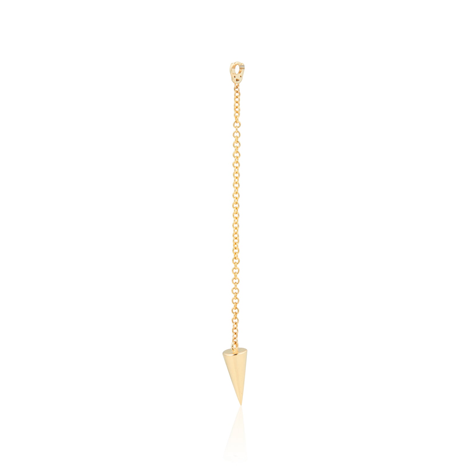 Maria Tash 14ct Yellow Gold 40mm Large Spike Earring Charm