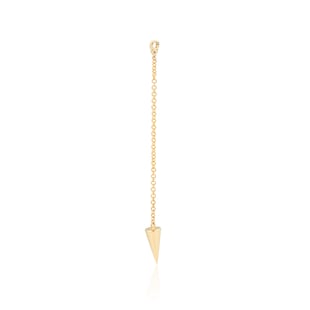 Maria Tash 14ct Yellow Gold 40mm Large Spike Earring Charm