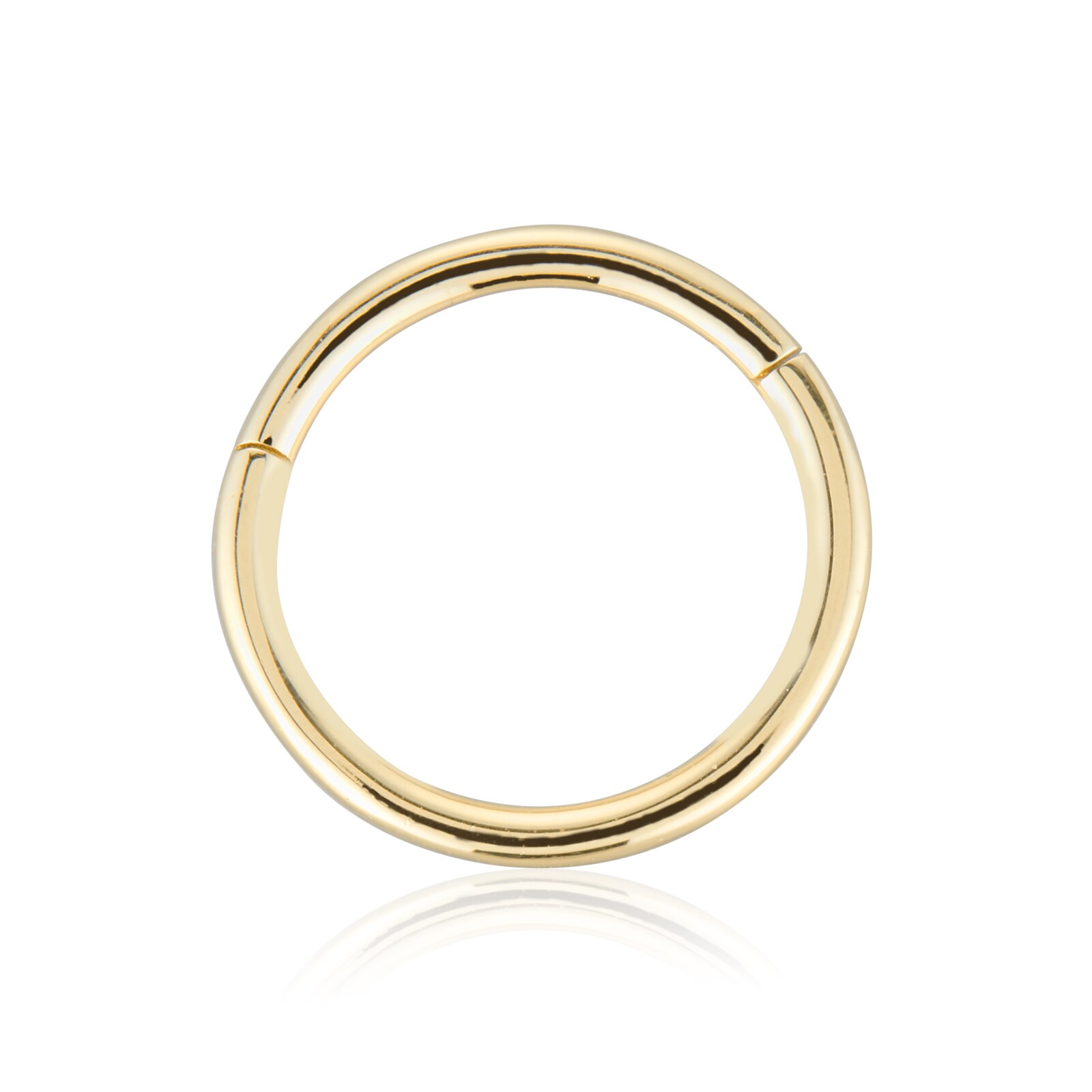 Theta Design 14k Yellow sold Gold Hoop Earrings