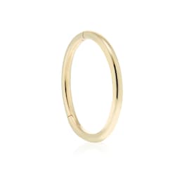 37910037 - 14ct Yellow Gold 9.5mm Plain Single Hoop Earring