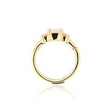 Maria Tash 18ct Yellow Gold 6.5mm Diamond 0.09ct Single Hoop Earring
