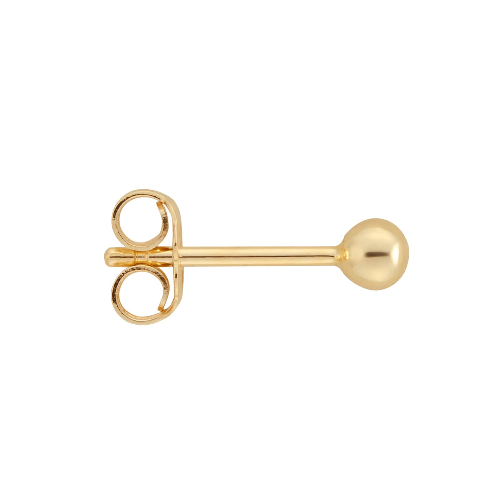 Maria Tash 14ct Yellow Gold Ball Single Traditional Stud Earring Maria Tash 14ct Yellow Gold Ball Single Traditional Stud Earring