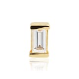 Maria Tash 18ct Yellow Gold Baguette 0.06ct Diamond Single Traditional Stud Earring