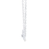 Kiki McDonough Lace 18ct White Gold and 0.24ct Diamond Filigree Detail Necklace