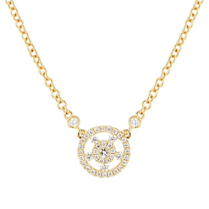 Kiki McDonough Apollo 18ct Yellow Gold, White Topaz and Diamond Small ...