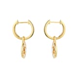 Kiki McDonough Apollo 18ct Yellow Gold, 0.08ct White Topaz and 0.50ct Diamond Small Detachable Earrings