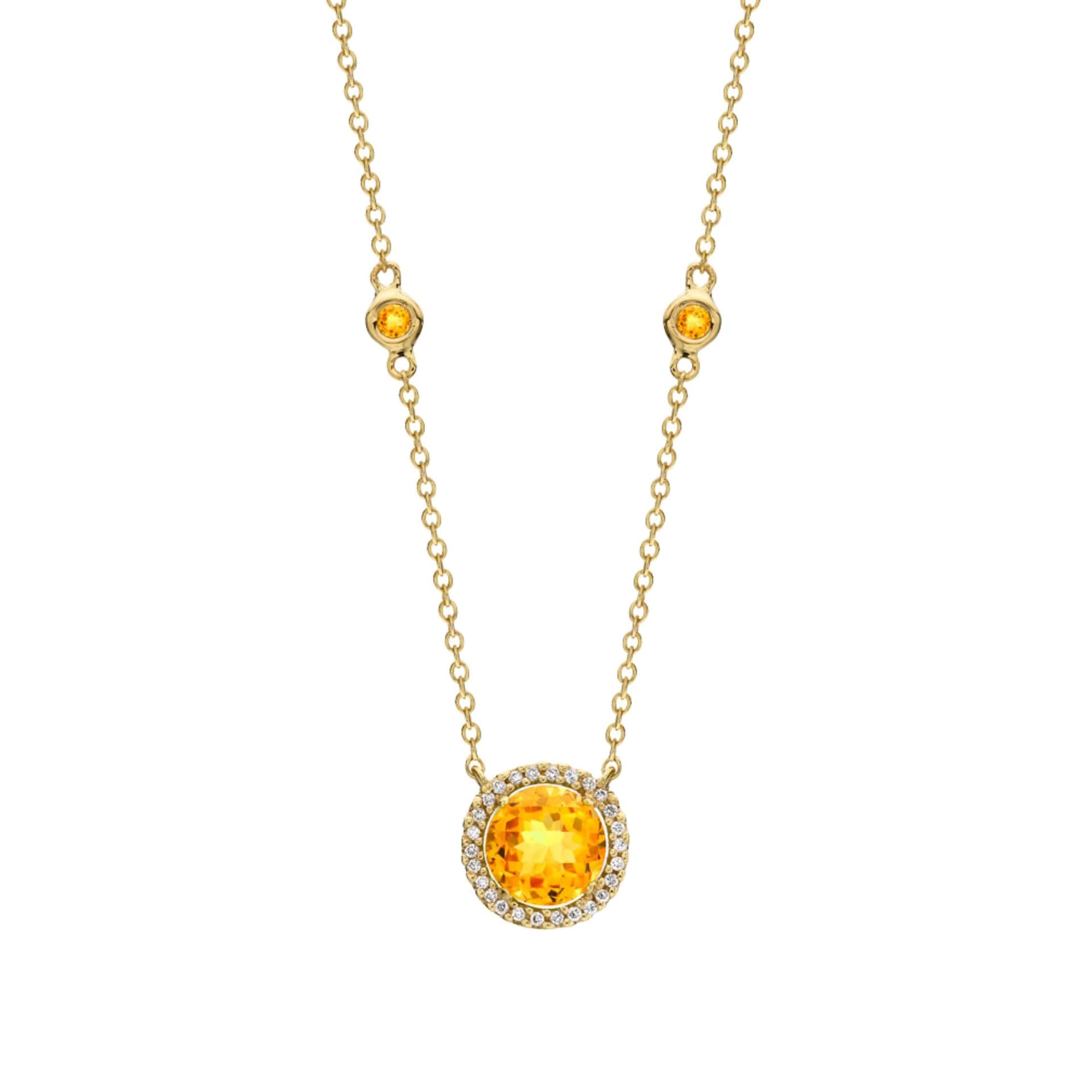 Diamond Necklaces, Single - Solitaire Diamond & White Gold Pendants UK ...