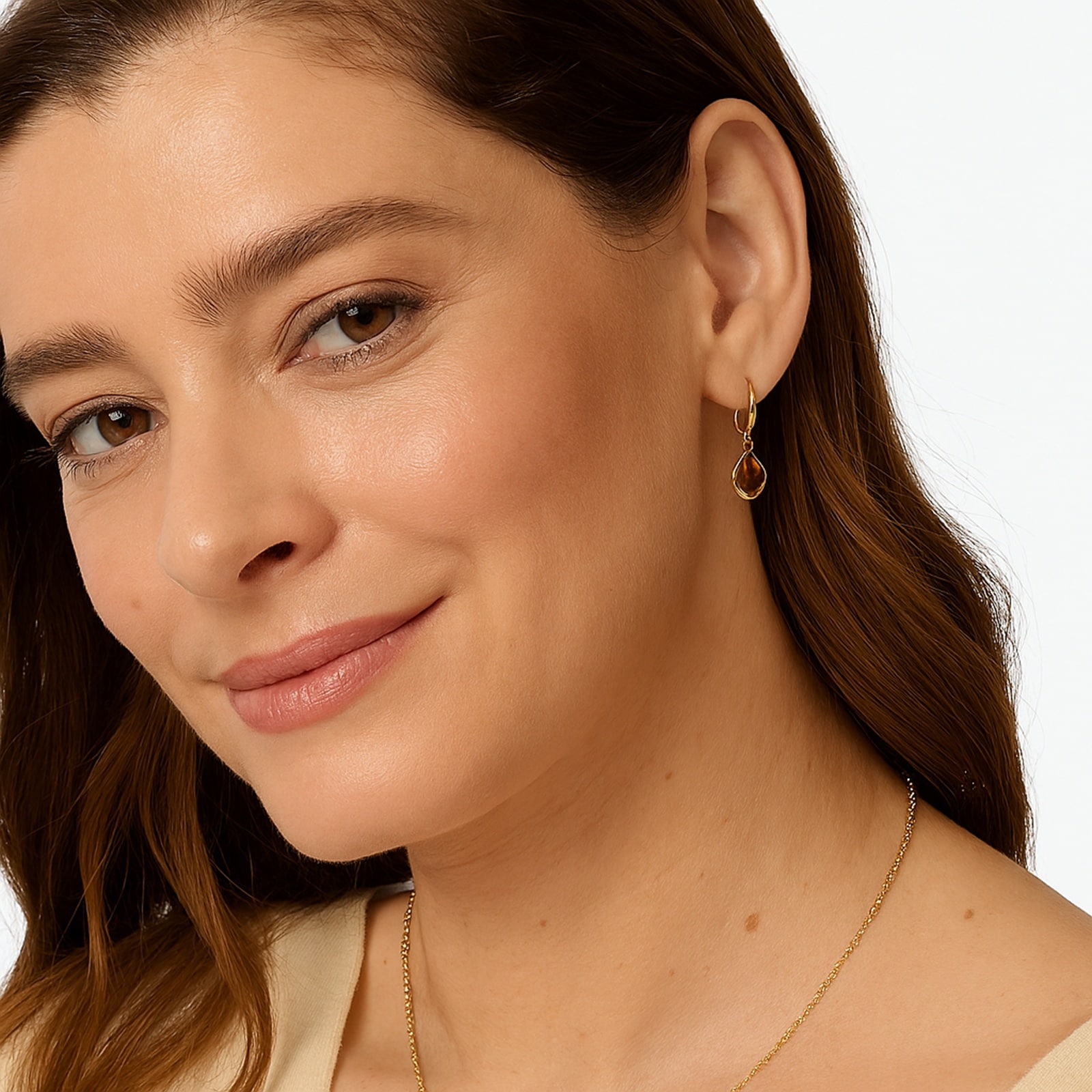 Kiki McDonough 18ct Yellow Gold Kiki Classics Citrine Pear Drop Earrings Kiki McDonough 18ct Yellow Gold Kiki Classics Citrine Pear Drop Earrings