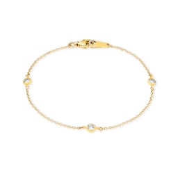 37970059 - 9ct Yellow Gold Anchor Chain Bracelet