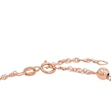 AMOR 9ct Rose Gold Singapore Chain Bracelet