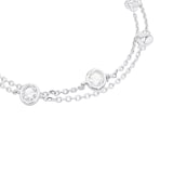 AMOR Silver Anchor Chain Bracelet