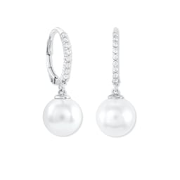 37970066 - Silver Bead Hoop Earrings