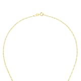 AMOR 9ct Yellow Gold Cubic Zirconia Pendant Necklace