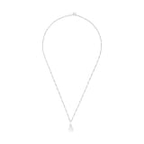 AMOR Silver Cultured Pearl Pendant Necklace