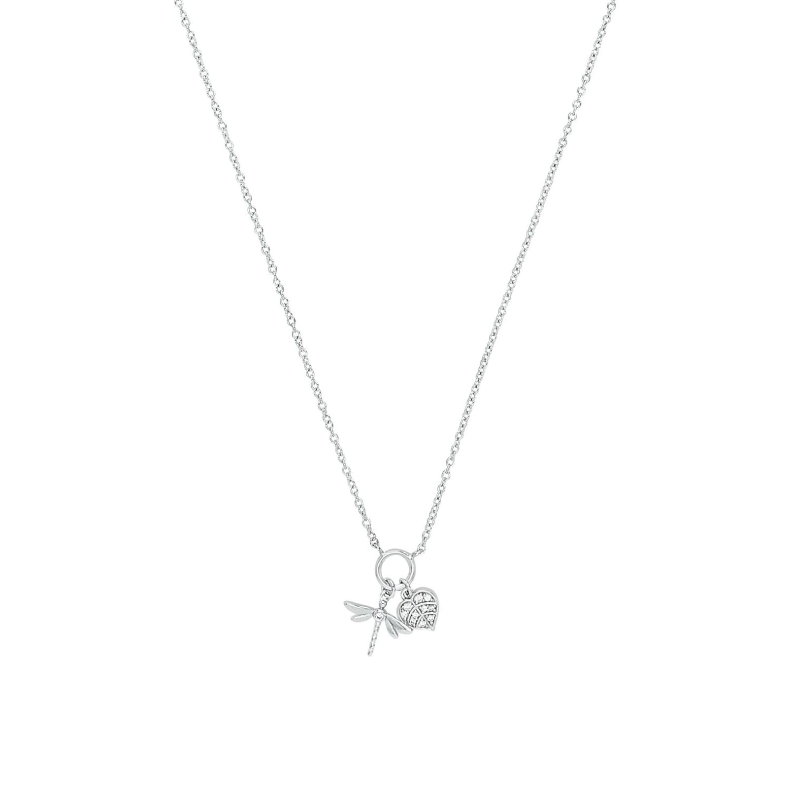 AMOR Silver Dragonfly Pendant Necklace AMOR Silver Dragonfly Pendant Necklace