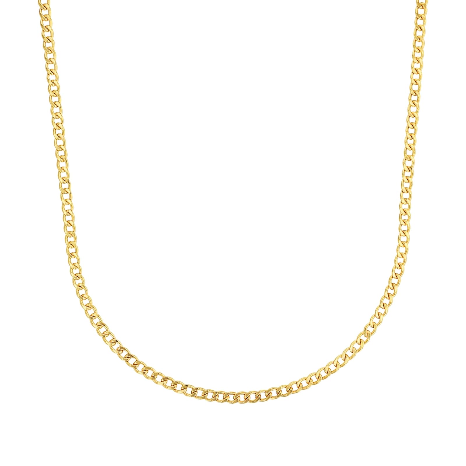 AMOR 9ct Yellow Gold Necklace - 55cm