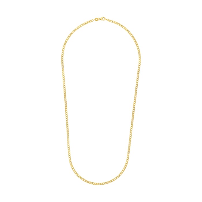 AMOR 9ct Yellow Gold Necklace - 55cm