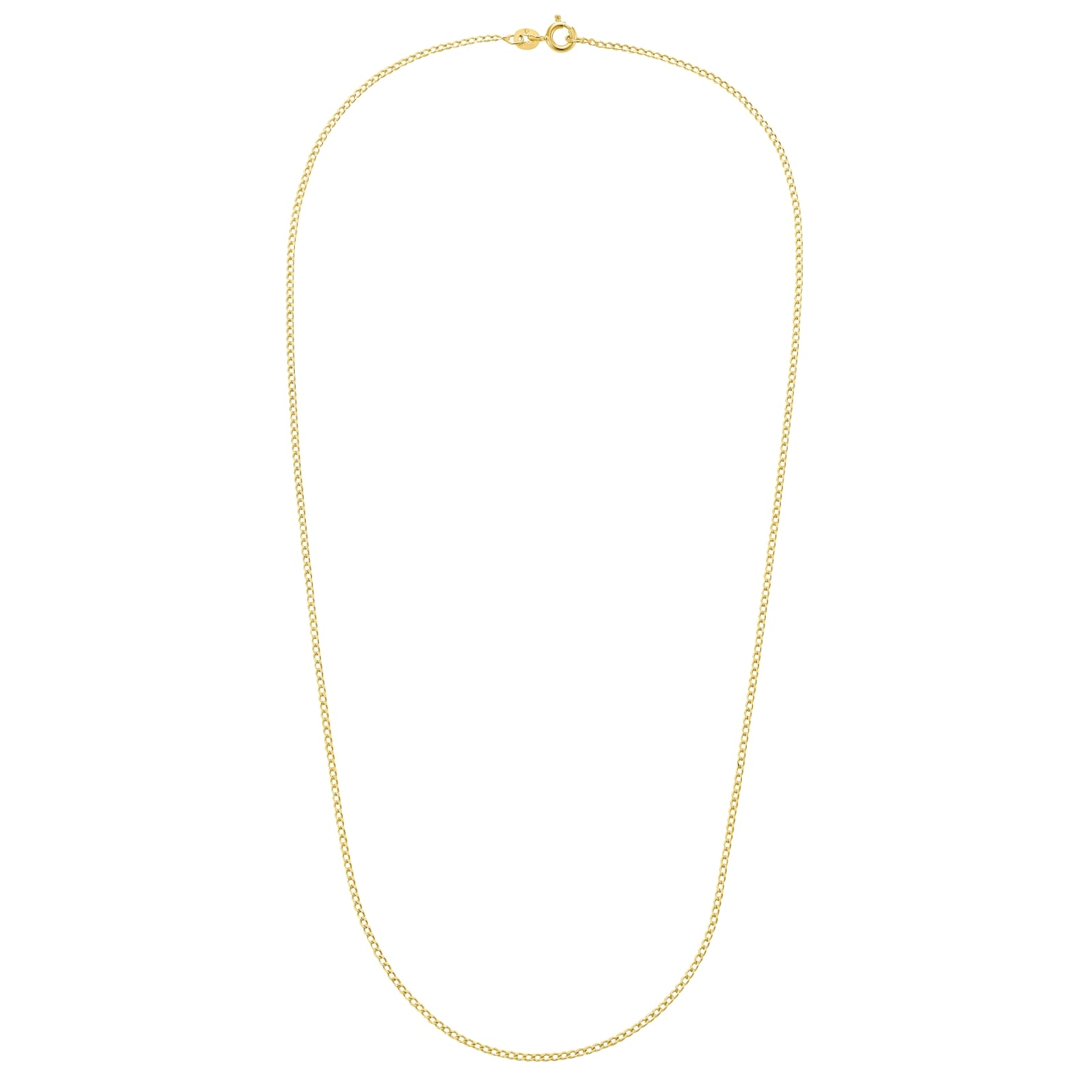 AMOR 9ct Yellow Gold Necklace - 50cm