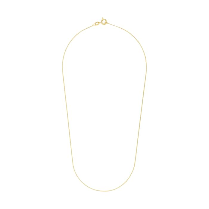 AMOR 9ct Yellow Gold Necklace - 42cm