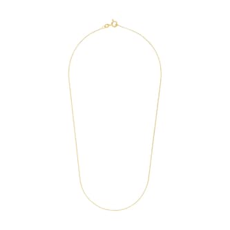 AMOR 9ct Yellow Gold Necklace - 42cm