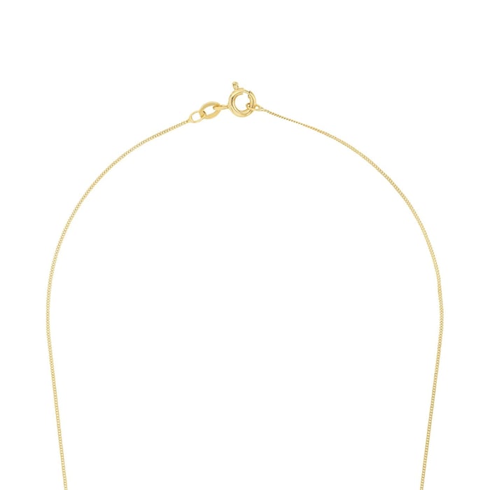 AMOR 9ct Yellow Gold Necklace - 42cm