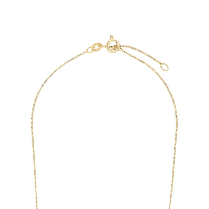 AMOR 9ct Yellow Gold Necklace - 35cm