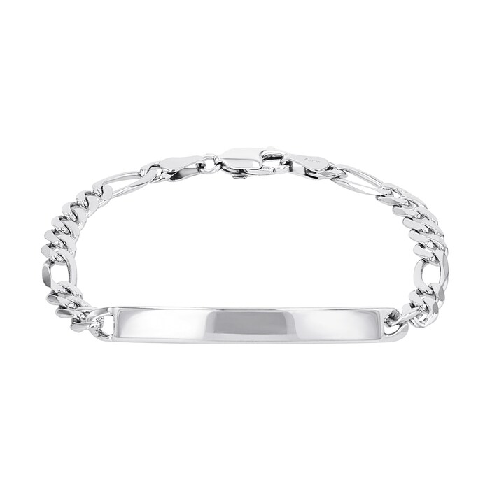 AMOR Silver ID Bracelet