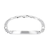 AMOR Silver ID Bracelet