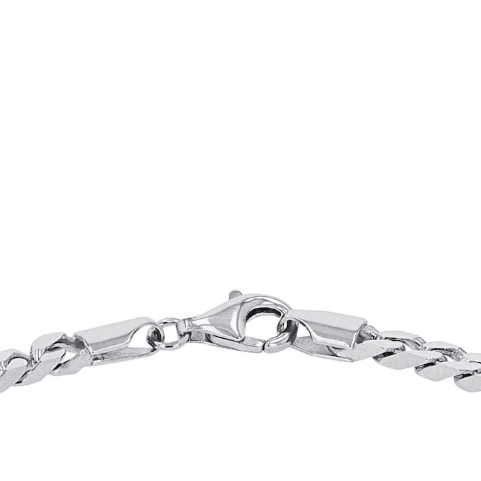 AMOR Silver Tank Chain Bracelet - 19cm