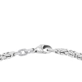 AMOR Silver King Chain Bracelet - 19cm