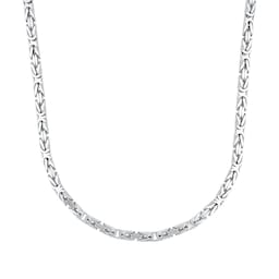 37970103 - Silver King Chain Necklace - 55cm