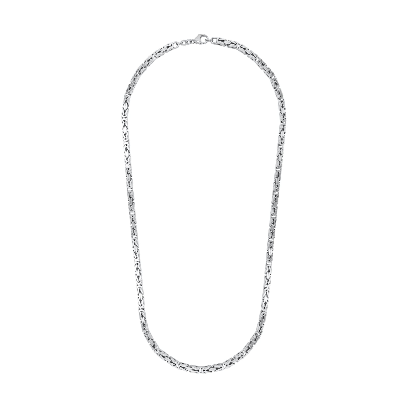 AMOR Silver King Chain Necklace - 55cm