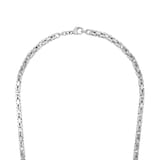 AMOR Silver King Chain Necklace - 55cm