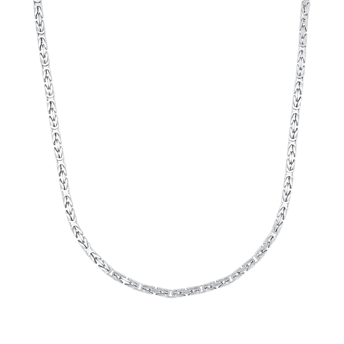 AMOR Silver King Chain Necklace - 50cm