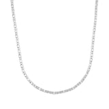 AMOR Silver King Chain Necklace - 50cm