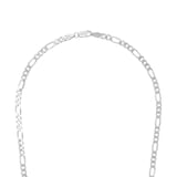 AMOR Silver Figaro Chain Necklace - 50cm