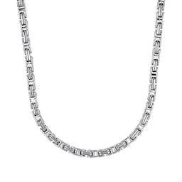 37970112 - Mens Stainless Steel King Chain Necklace - 50cm