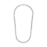 AMOR Mens Stainless Steel King Chain Necklace - 50cm