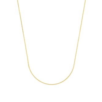 AMOR 9ct Yellow Gold Anchor Chain Necklace - 45cm