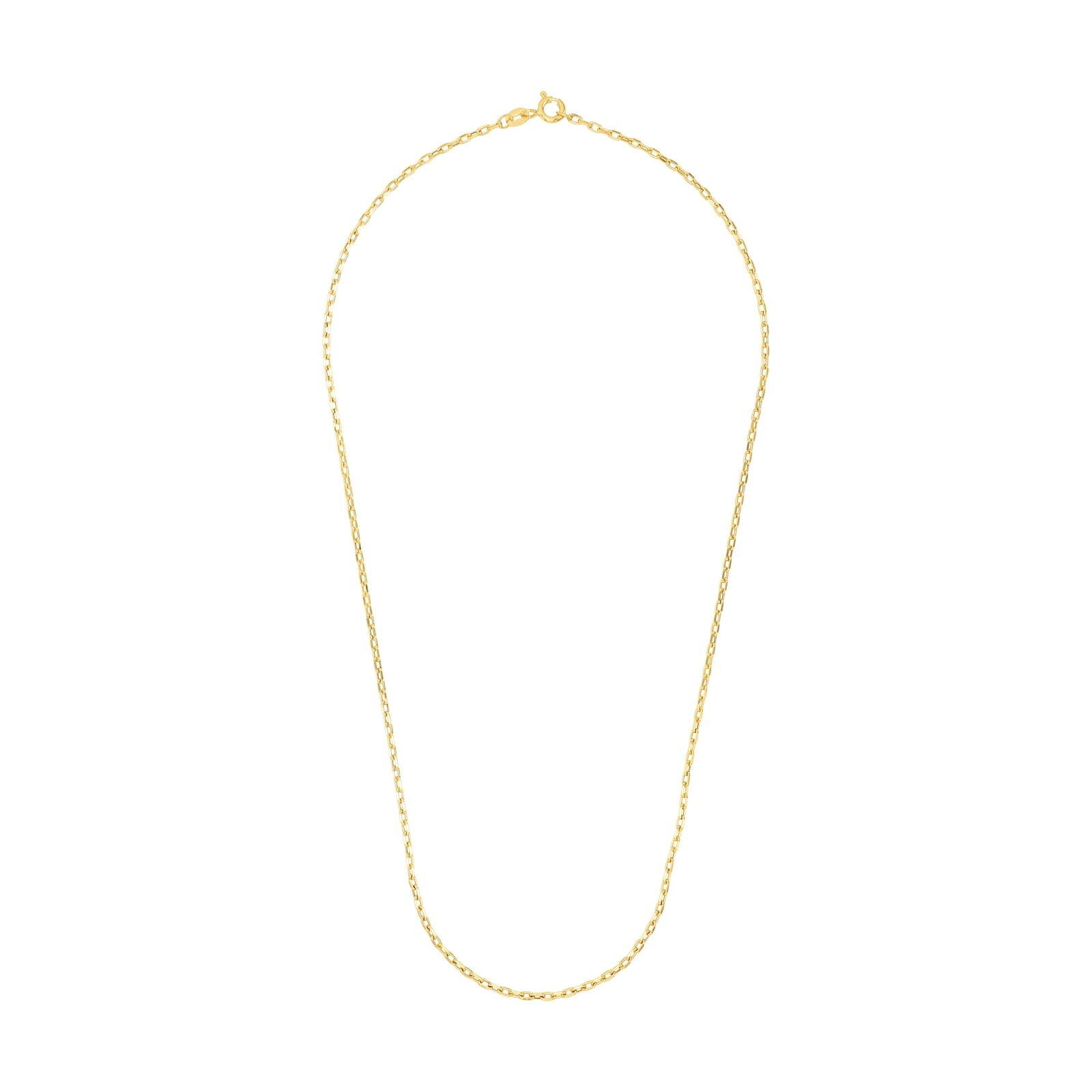 AMOR 9ct Yellow Gold Anchor Chain Necklace - 45cm AMOR 9ct Yellow Gold Anchor Chain Necklace - 45cm