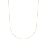 AMOR 9ct Yellow Gold Venezia Chain Necklace  - 35cm