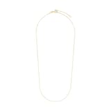 AMOR 9ct Yellow Gold Venezia Chain Necklace  - 35cm