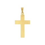 AMOR 9ct Yellow Gold Cross Pendant