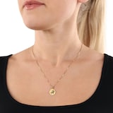 AMOR 9ct Yellow Gold Aries Zodiac Pendant