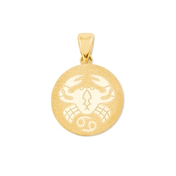 37970127 - 9ct Yellow Gold Cancer Zodiac Pendant