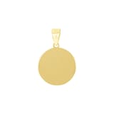 AMOR 9ct Yellow Gold Virgo Zodiac Pendant