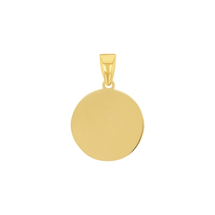 AMOR 9ct Yellow Gold Saggitarius Zodiac Pendant