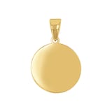 AMOR 9ct Yellow Gold Leo Zodiac Pendant